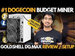 Goldshell DG Max Review & Setup | Should you buy? 🔥 Crypto Mining India #bitcoinmining #goldshell