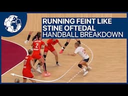 Running Feint like Stine Oftedal ?!  - Handball Breakdown | Handball inspires