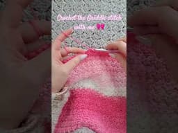 Crochet The Griddle Stitch 🎀 #crochet #shortsyoutube #diy #shorts