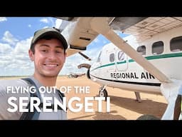 Serengeti Safari VLOG - Flying On a Bush Plane to Arusha