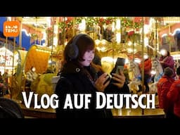 Japanese Learning German Vlog Ep.24🇩🇪  | TEMU HAUL🛍️ [ENG & DE Subs]