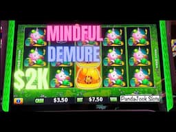 Mindful AND Demure! $2k freeplay in Vegas! Show me the money!