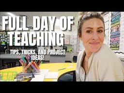 A Typical Day of Teaching - Tips and Tricks! | Teacher Vlog