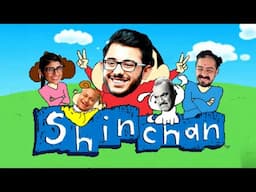 ShinChan - Indian Meme Version 🎧 : ft. Hindustani Bhau | CarryMinati |CID Memes | Trending Memes 🔥