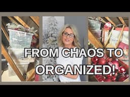 Ultimate Christmas Decoration Organization | Taking Down & Storing for Next Year!