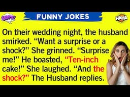 Daily Funny Jokes:  Wedding Night Surprise Gone Wrong! BEST JOKE OF THE WEEK!