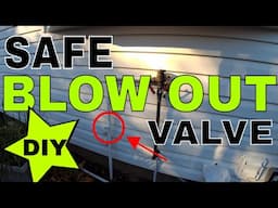 How to Add a SAFE Isolated Sprinkler Blow Out Valve