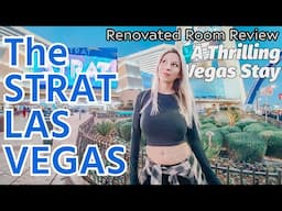 STRAT Hotel: Las Vegas Stay You Won't Forget | Rides, Views, & Renovated Rooms! Stratosphere Review