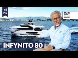 [ITA] FERRETTI YACHTS INFYNITO 80 - Superyacht Tour & Review - The Boat Show