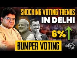 Delhi Election Voting में KEJRIWAL के उड़े तोते | BJP Ahead? | Latest Trend | Sanjay Dixit