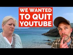 We wanted to QUIT YOUTUBE, but why? - Being honest about our life in CORNWALL