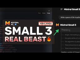 Mistral Small 3 + Free APIs : This IS THE BEST LOCAL & OPEN MODEL RIGHT NOW! (Fully Tested)