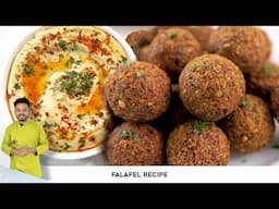 घर पर बनाएं बाजार जैसे कुरकुरे फालाफल | घर पर आसान तरीका Falafel Recipe | Homemade Street Food