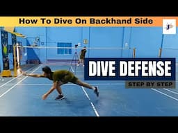 How To Dive In Badminton | Dive Defense In Badminton