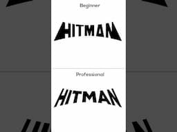 Beginner vs. Professional Graphic Designer #illustrator #shorts