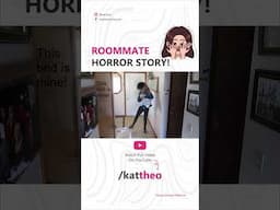 #shorts ROOMMATE HORROR STORY! | Part 3