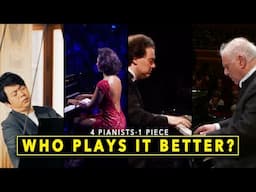 Who Plays it Better?! 4 Pianists - 1 Piece!