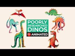 Have you ever felt an overwhelming need to animate? These “Poorly Researched Dinos” made us feel it!