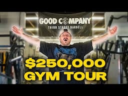 $250,000 GYM TOUR | What a quarter MILLION Dollar gym looks like | Third Street Barbell