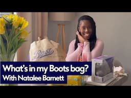 Natalee Barnett's Boots haul | What's in my Boots bag? | Boots UK