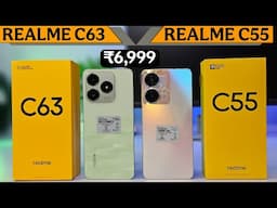 Realme C63 Vs Realme C55 Unboxing | Comparison | Camera | Price | Full Details in Hindi