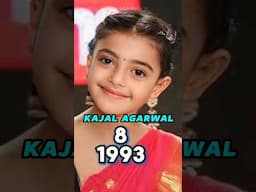 KAJAL AGGARWAL Age Transformation (1985-2025) Kajal Aggarwal life journey evolution #kajalaggarwal