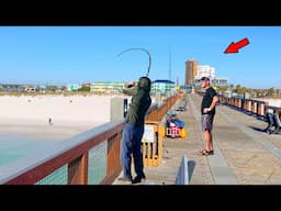 Catching the Most Underrated Fish at the Gulf Pier! *Catch, Clean, & Cook*