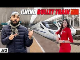 China Bullet Train 🚄 | Indian In China 🇨🇳