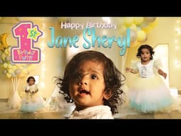 JANE SHERYL'S One year Journey || BIRTHDAY GIRL || Ps.Joel sam & Hana Joyce - 2022