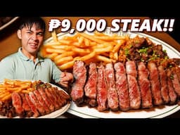 ₱99 vs. ₱9,000 STEAK in Manila! (CHEAP vs. EXPENSIVE) Which one is SULIT?