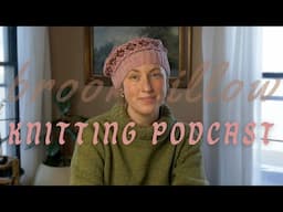 A Knitting Podcast - colorful cowls, cable knit socks, and sweaters in progress