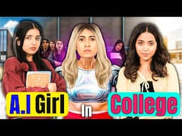 AI Girl in College - Rich vs Normal | A Emotional Story | Anaysa