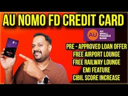 AU BANK NOMO FD CREDIT CARD APPLY - IS THIS THE BEST SECURED FD CREDIT CARD FOR CIBIL INCREASE 2025