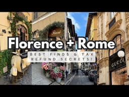 Luxury Shopping in Italy on a Budget: Best Finds & Tax Refund Secrets!