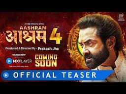 Aashram Season 4 Official Release Date Update| MX Player| Bobby Deol| Prakash Jha