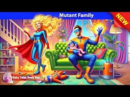 Mutant Family ✨ Bedtime Stories - English Fairy Tales 🌛 Fairy Tales Every Day