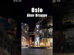 Aker Brygge Awaits: Bridges, Lights, and Art in Oslo!🛸