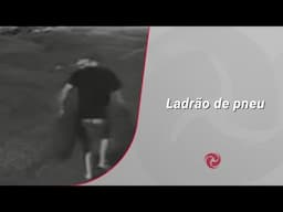 Polícia procura ladrão de pneus em Contagem