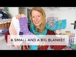 A small and a very big blanket - Anna Knitter Podcast Episode #140