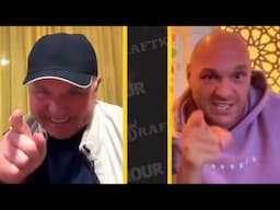 "NO ONE CALLS MY WIFE A B****" -Tyson Fury to Oleksandr Usyk Manager.