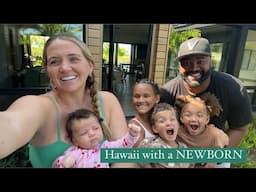 Our first time traveling with our 7 week old! #hawaii #travel #family