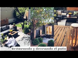 Decora tu Patio conmigo para Verano / Ideas Económicas /Restaurando y Decorando