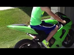 2006 Kawasaki Ninja ZX6R - NO EXHAUST!