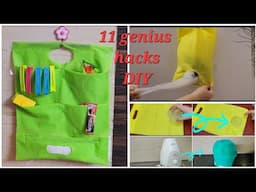 11 अनोखे तरिकोसे घरको करे organize|Amazing shoping bag hacks |Home organization ideas