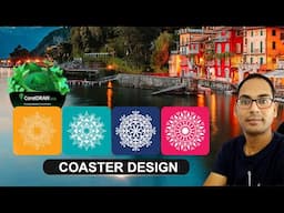 CREATE AMAZING Coaster Designs with CorelDRAW 2025