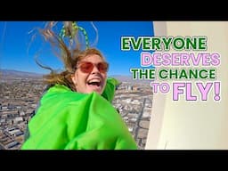 I Sang Defying Gravity while Jumping off the 108th Floor of the Las Vegas Strat!