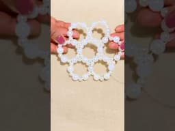 How to make a pearl bead bag