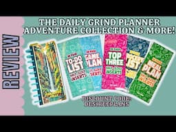 DAILY GRIND PLANNER ADVENTURE COLLECTION | TRAVEL SIZE | Discount Code: DESIREEPLANS