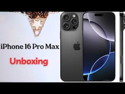 iPhone 16 Pro Max Unboxing:  Black Titanium! (accessories + setup + camera test)