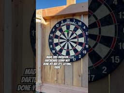 DIY outdoor Dartboard cabinet (Ranch Style)